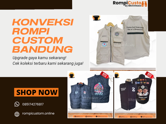 Konveksi Rompi Custom Bandung