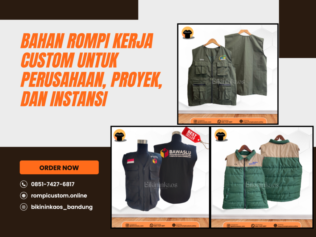 rompi Kerja Instansi