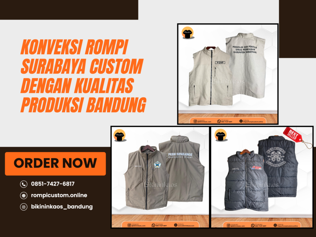 Konveksi-Rompi-Surabaya-Custom