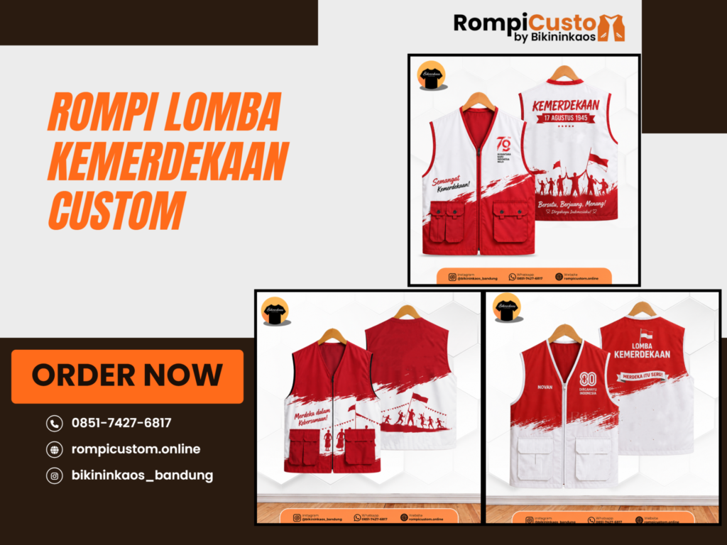 Rompi Lomba Kemerdekaan Custom