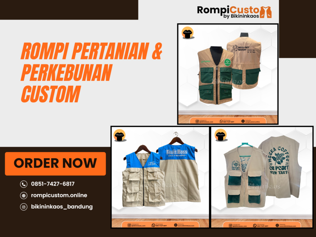 Rompi Pertanian & Perkebunan Custom
